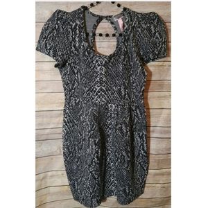 Lipsy Leopard Snake print Sheath Dress